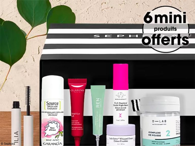 Sephora Box Janvier 2023 6 Mini Produits Offerts