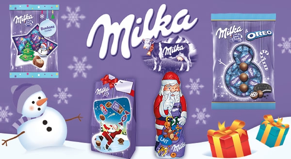 Nouveau concours pour gagner des chocolats de Noël Milka