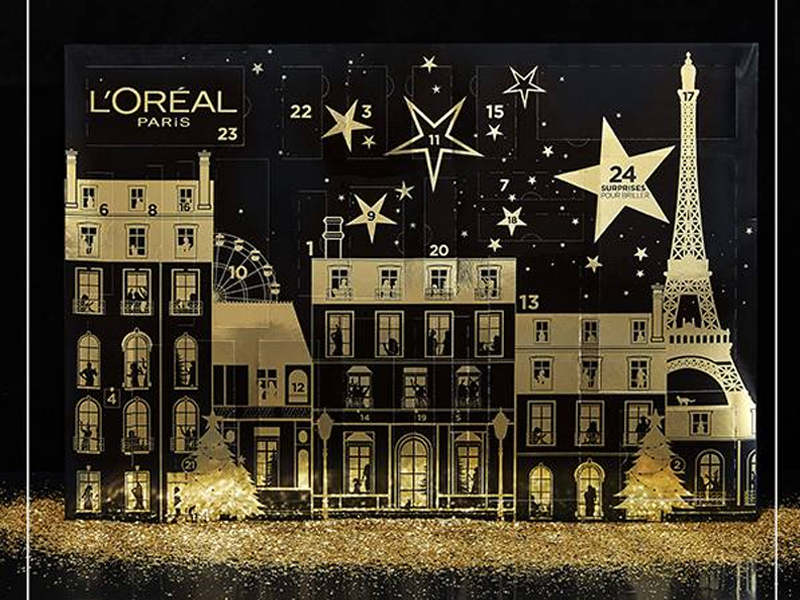 L'Oréal Paris Calendrier de l'Avent 24 Unités - Calendrier de l'Avent -  Achat moins cher