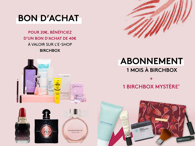 Vente privée Birchbox