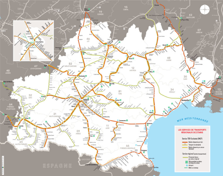 Billet à 1 euro pour découvrir l'Occitanie en train TER ! - Les bons ...