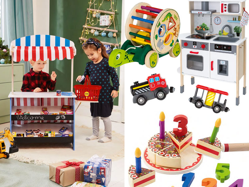 Lidl : des jouets en bois à petits prix pour Noël - MaFamilleZen