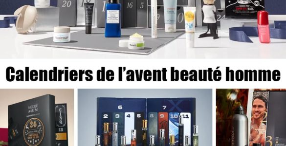 Calendrier de l'avent beauté homme 2024