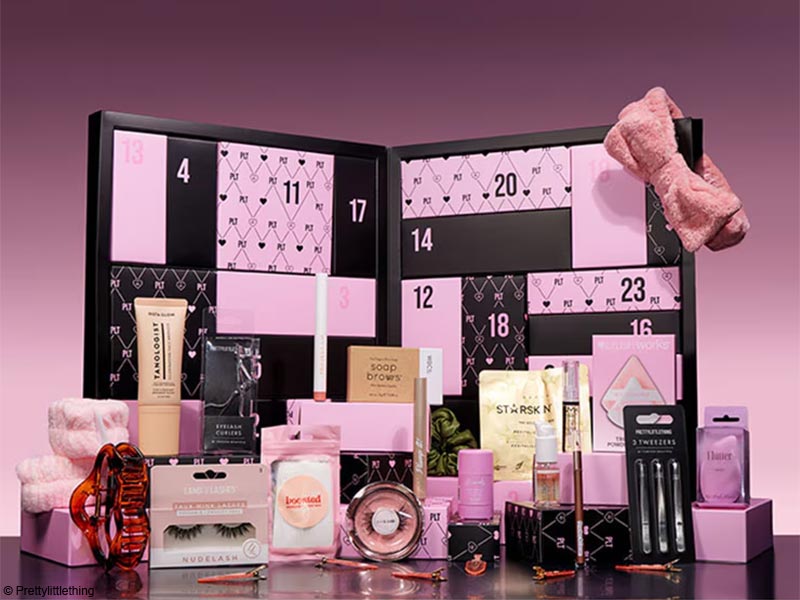 Calendrier de l'avent PrettyLittleThing 2024