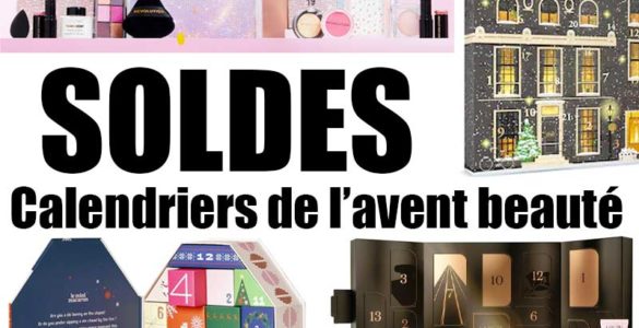 Soldes calendriers de l'avent beauté