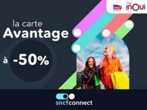 Promo Carte Avantage SNCF 2023 - 50% De Réduction