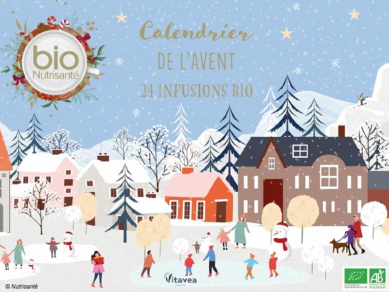 Calendrier de l'avent infusion Bio