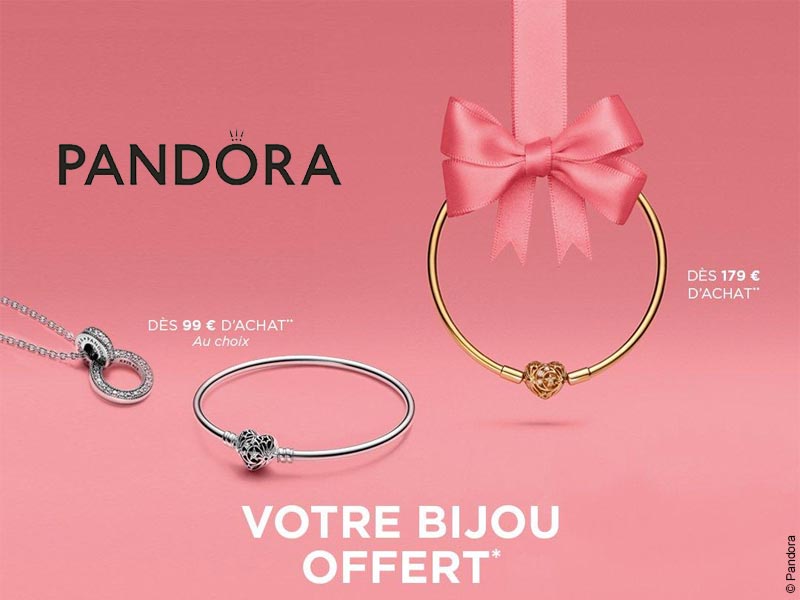 Bijou Pandora offert