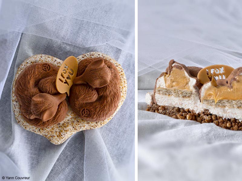 Gâteau Saint Valentin Yann Couvreur