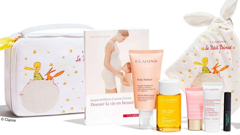 Coffret femme enceinte Clarins