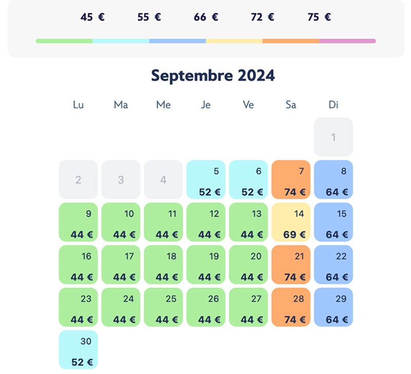 Prix billet Tribu Disney septembre