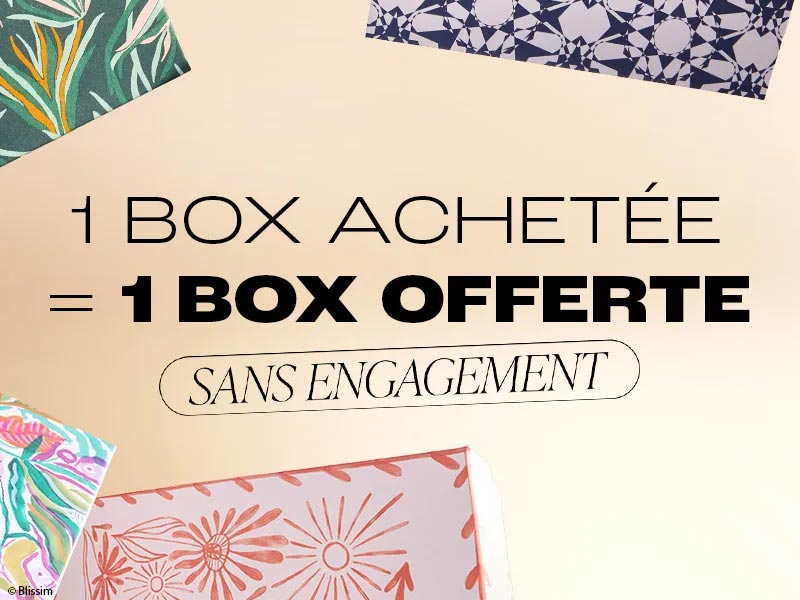 Blissim box offerte