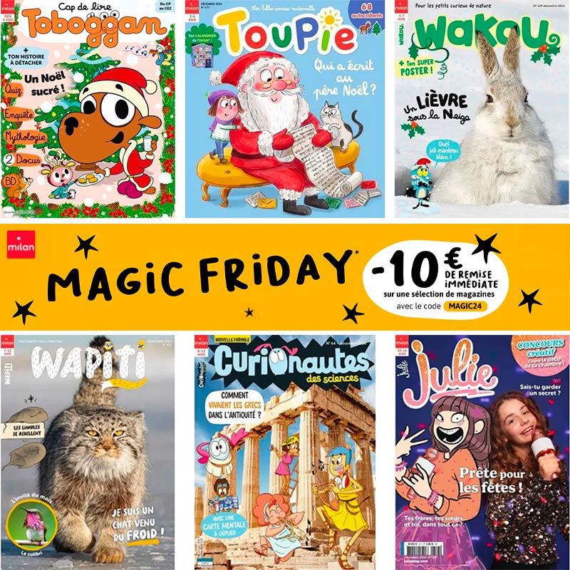 Black Friday magazines enfant