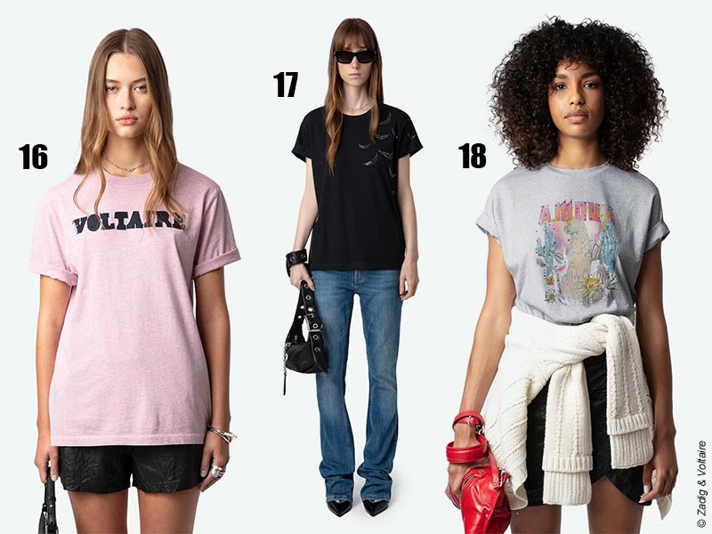 T-shirts Zadig & Voltaire pas chers