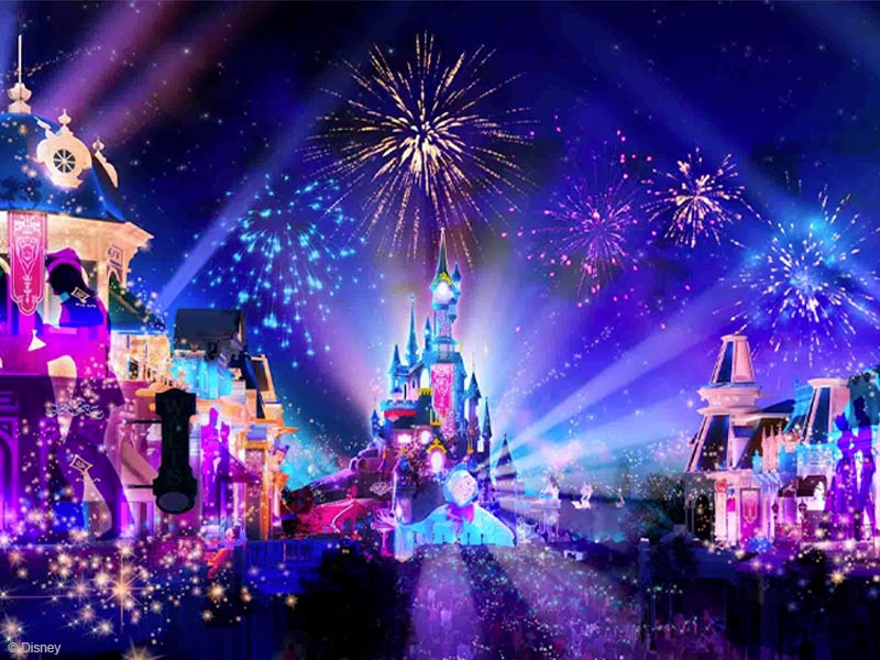 Spectacle nocturne Disneyland Paris